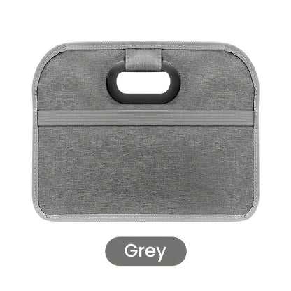 Portable, Durable, Foldable Car Storage Box with Handle - Suitable for All Cars, SUVs, and Minivans