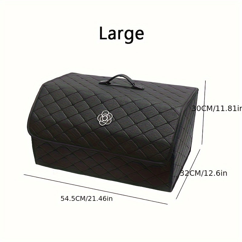 Car Trunk Storage Box, Multifunctional, Foldable, Large Capacity Car Storage, Car Interior Additions