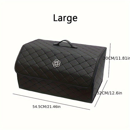 Car Trunk Storage Box, Multifunctional, Foldable, Large Capacity Car Storage, Car Interior Additions