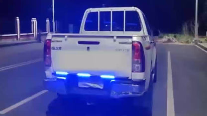 Gradient Dual-color Light, Gorgeous Night Lighting Lamp, 65-inch Double Row LED Light, LED Pickup Step Light, Suitable for Pickup Trucks, SUVs, Truck Rock Lights, Car Ambient Light, Easy to Install