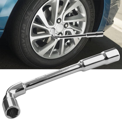 Set of 6 Hardware Tools Including a Mirror Perforated Wrench, L-Shaped Elbow Socket Wrench, And a Double-Headed Elbow Perforated Hexagon Socket Pipe Wrench