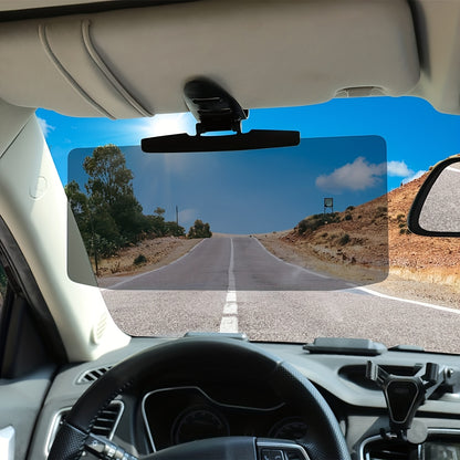 Car Visor Extender, Polarized Anti-Glare UV400 Blocker, Safety Clip Adjustable Extender, Universal, Safe And Comfortable Driving