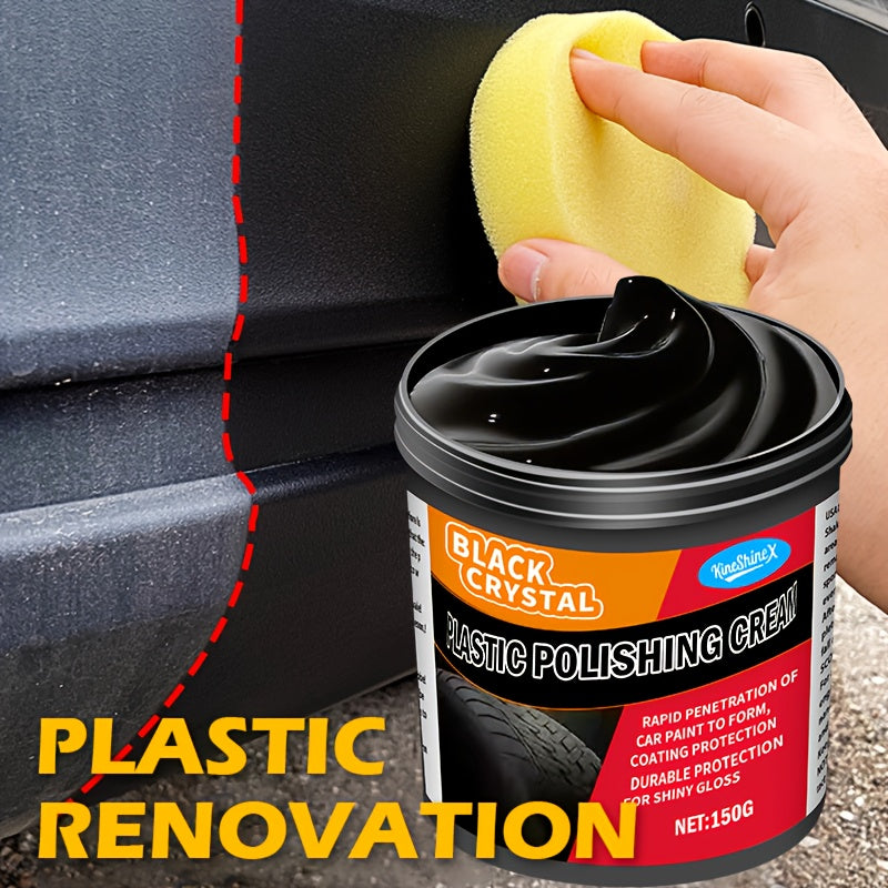 150G/5.29Oz Complete Car Revitalization Set: Restore Plastic, Enhance Interior Shine, Tires & Fix Discoloration - Suitable for Halloween Treats, Christmas Presents