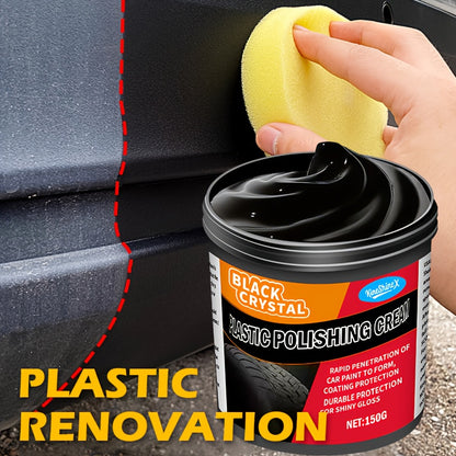 150G/5.29Oz Complete Car Revitalization Set: Restore Plastic, Enhance Interior Shine, Tires & Fix Discoloration - Suitable for Halloween Treats, Christmas Presents