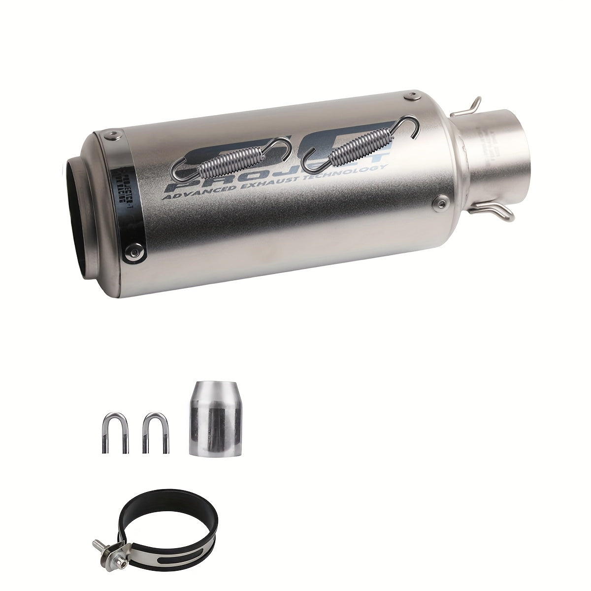 Universal 51MM Caliber Motorcycle Exhaust Pipe for Z900 FZ6 RC390 S1000XR | Stainless Steel, Brand: ANMIEN, Suitable for Off-road Motorcycles