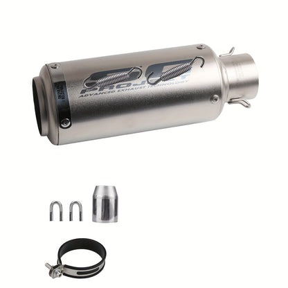 Universal 51MM Caliber Motorcycle Exhaust Pipe for Z900 FZ6 RC390 S1000XR | Stainless Steel, Brand: ANMIEN, Suitable for Off-road Motorcycles