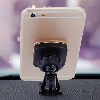 Magnetic Adhesive Bracket for Holding Mobile Phones in Cars, Designed for Center Console Use