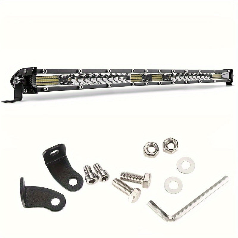 20 Inch Slim LED Light Bar Flood Spot Combo Running Light Off Road Lights for Trucks Tractor ATV SUV And Boat