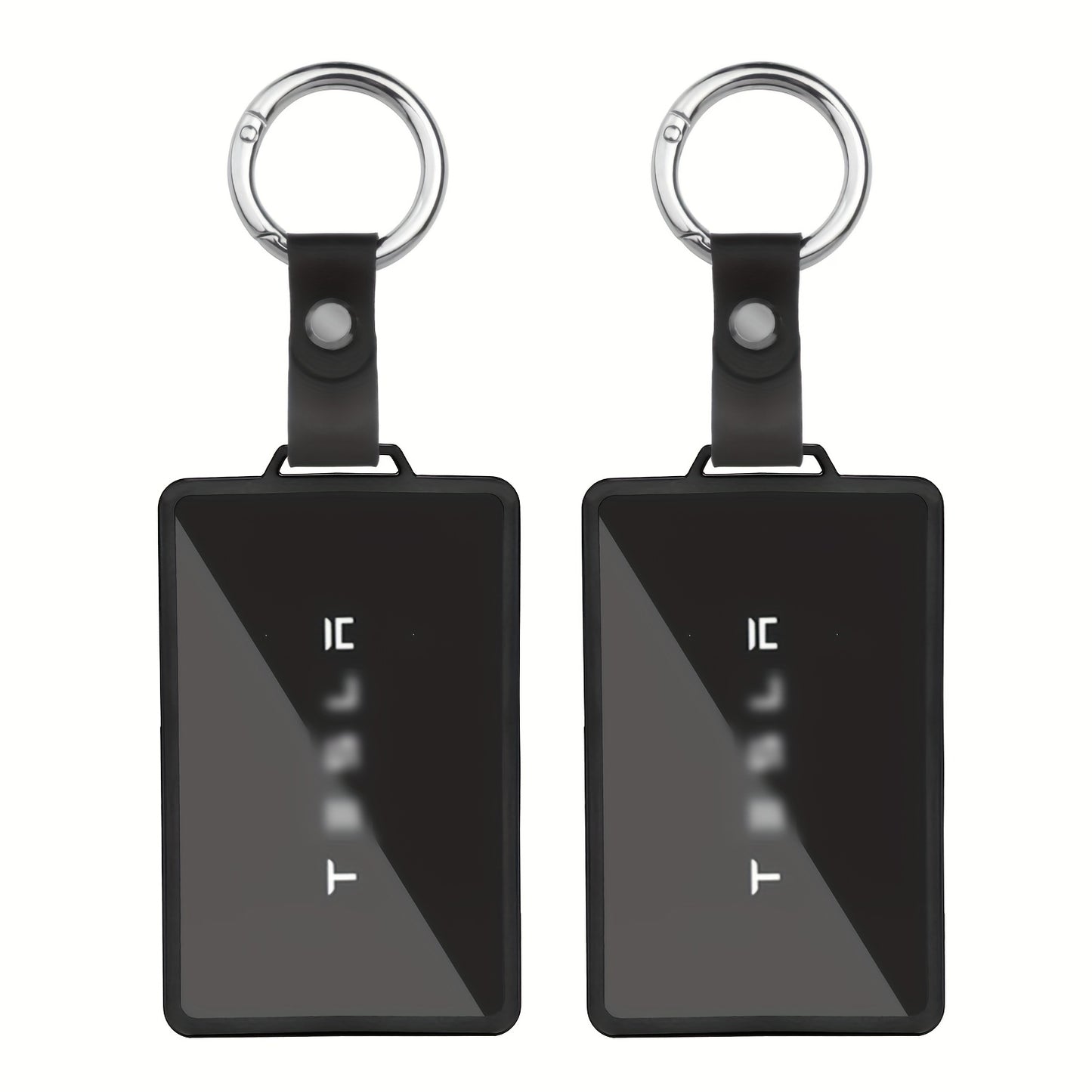 TPU Key Card Holder for Tesla Key Card, Suitable for Model S/X/3/Y Cybertruck Key Card. Key Card Holder Case for Tesla Model 3 for Model Y S/X Soft TPU Full Protection Key Fob Cover Shell Additions Key Chain 2pcs.