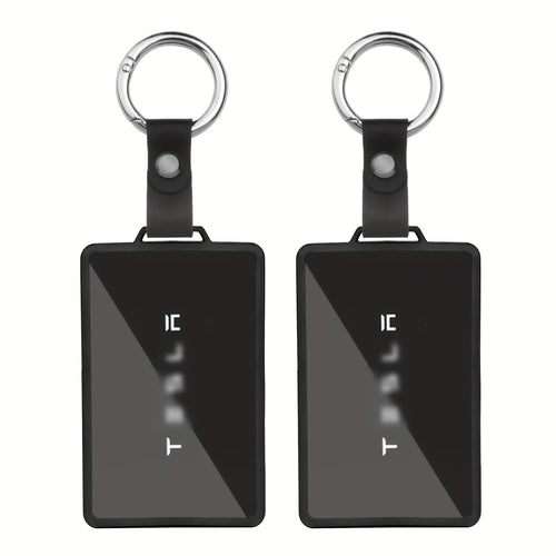 TPU Key Card Holder for Tesla Key Card, Suitable for Model S/X/3/Y Cybertruck Key Card. Key Card Holder Case for Tesla Model 3 for Model Y S/X Soft TPU Full Protection Key Fob Cover Shell Additions Key Chain 2pcs.