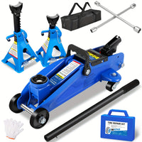 2T+Stand+Tire Repair+Wrench BLU