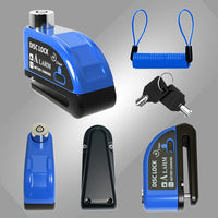 Blue Alarm Lock + Lanyard