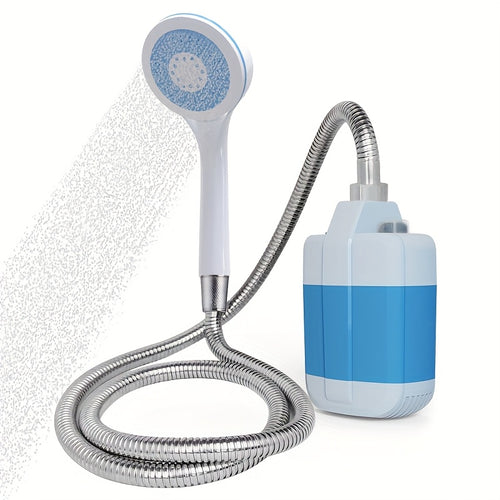 Portable Shower Camping Shower - Rechargeable Outdoor Camp Shower Pump with IPX6 Waterproof, for Camping Beach Swimming Outdoor Traveling Hiking