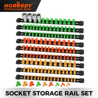 9pc,1/2 3/8 & 1/4 - Inch Drive
