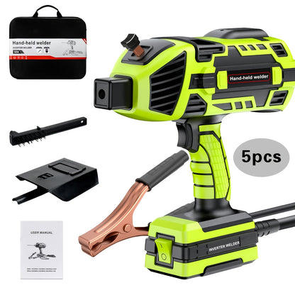 Portable Welder, 110V Handheld Welder with IGBT Inverter, 6-Level Adjustable Current, Portable Arc Welding Torch