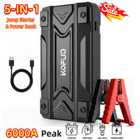 6000A-Classic Black-Car Starter