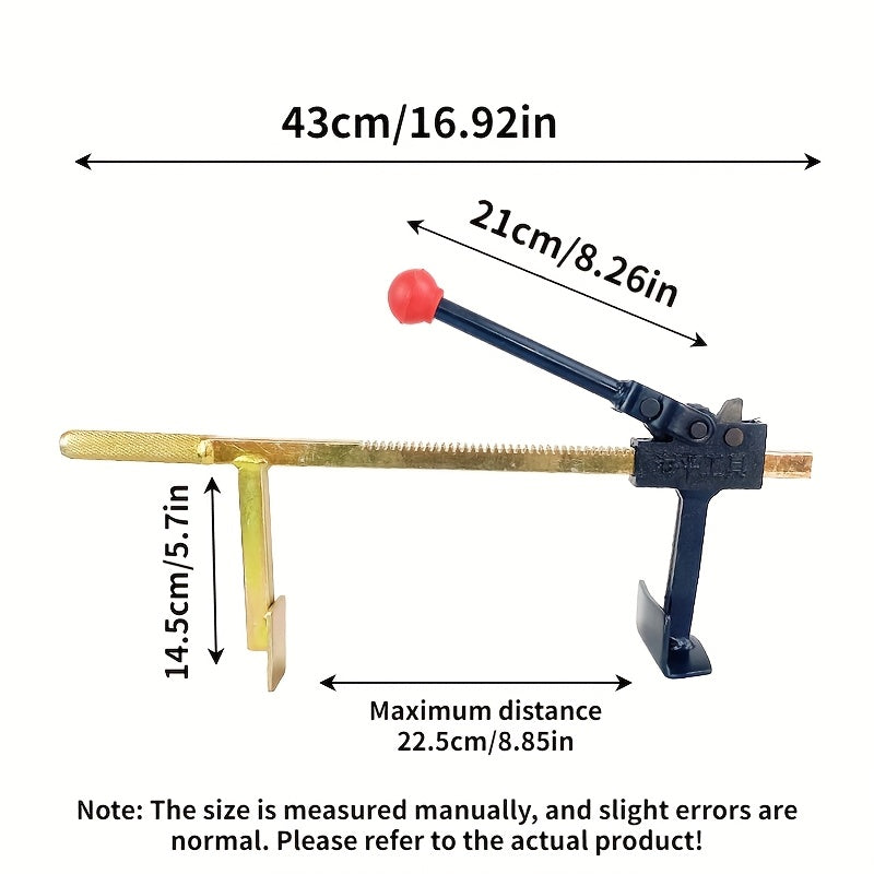 1pc Heavy-Duty Manual Tire Changing Tool - Durable High-Strength Steel, Multi-Purpose with Protection, Easy-to-Use for Tubeless Tires, Ideal for Efficient Tire Removal and Installation