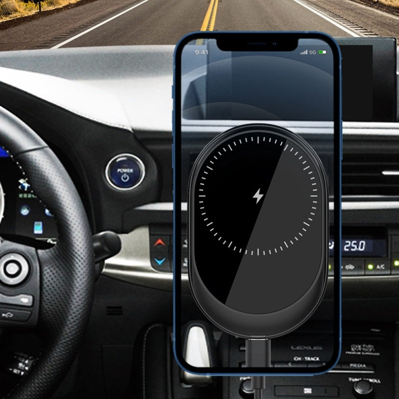 Miracase Car Phone Mount Charger [15W Fast Charging] Magnetic Wireless Car Charger, [360° Rotation] Car Phone Holder Mount, Air Vent Car Phone Charger Solely Fit for Iphone 16/15/14/13/12 Series, Christmas Gifts, Christmas Big !
