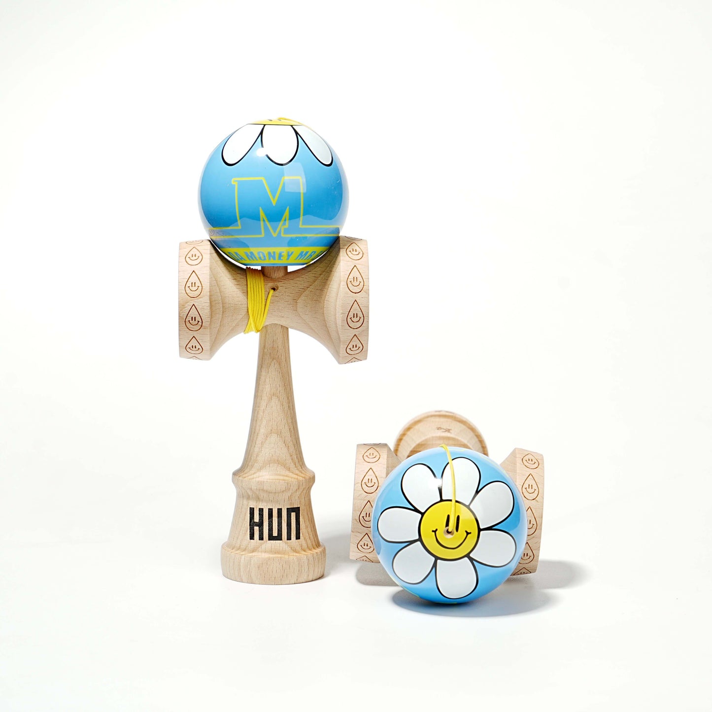 HUN × MEDM KnowKnow Kendama – Daisy Edition