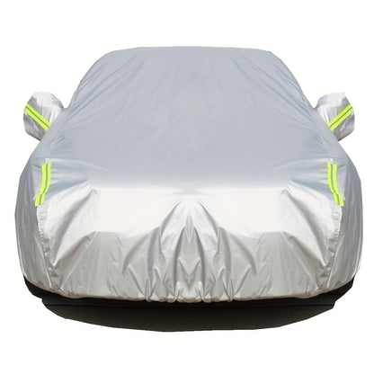 Protect Your Suv/Sedan from Sun, Rain, Snow, And UV Rays with This All-Purpose Outdoor Waterproof Car Cover!