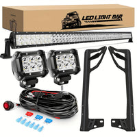52Inch+2Pc 4Inch+Harness+Bracket
