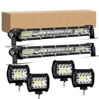 2x10Inch Light +4x4Inch Light