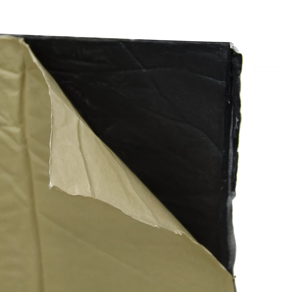 Car Hood Sound Deadener Heat Shield Mat 40"x40" (100x100cm) - 5mm Thick Self-Adhesive Engine Noise Insulation Foam Liner with Aluminum Foil, Thermal Barrier for Auto Engine Compartment