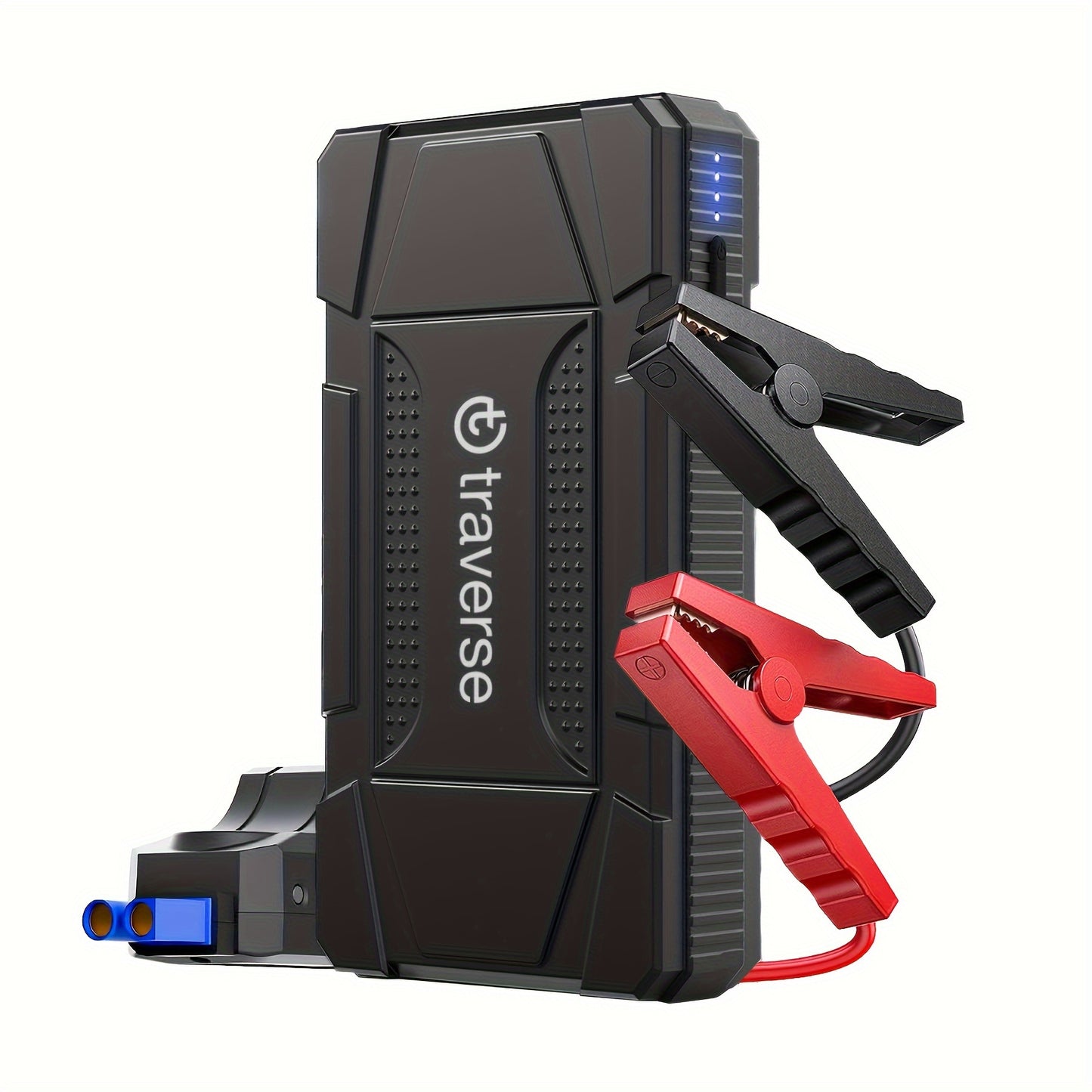 12V Portable Car Jump Starter 1000A Peak Battery Jumper Starter Jump Box for Car Battery, for Gas & Diesel Cars with USB Charge Ports & LED Flashlight, 6400mAh Power Bank
