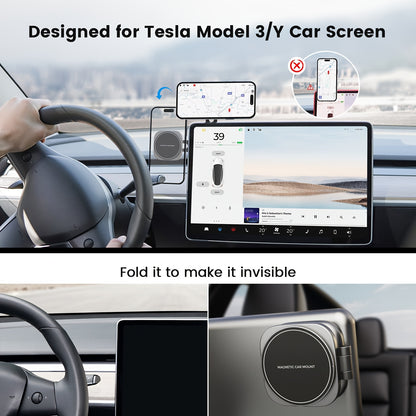 Upgraded Model of for Tesla Magnetic Car Holder - T4