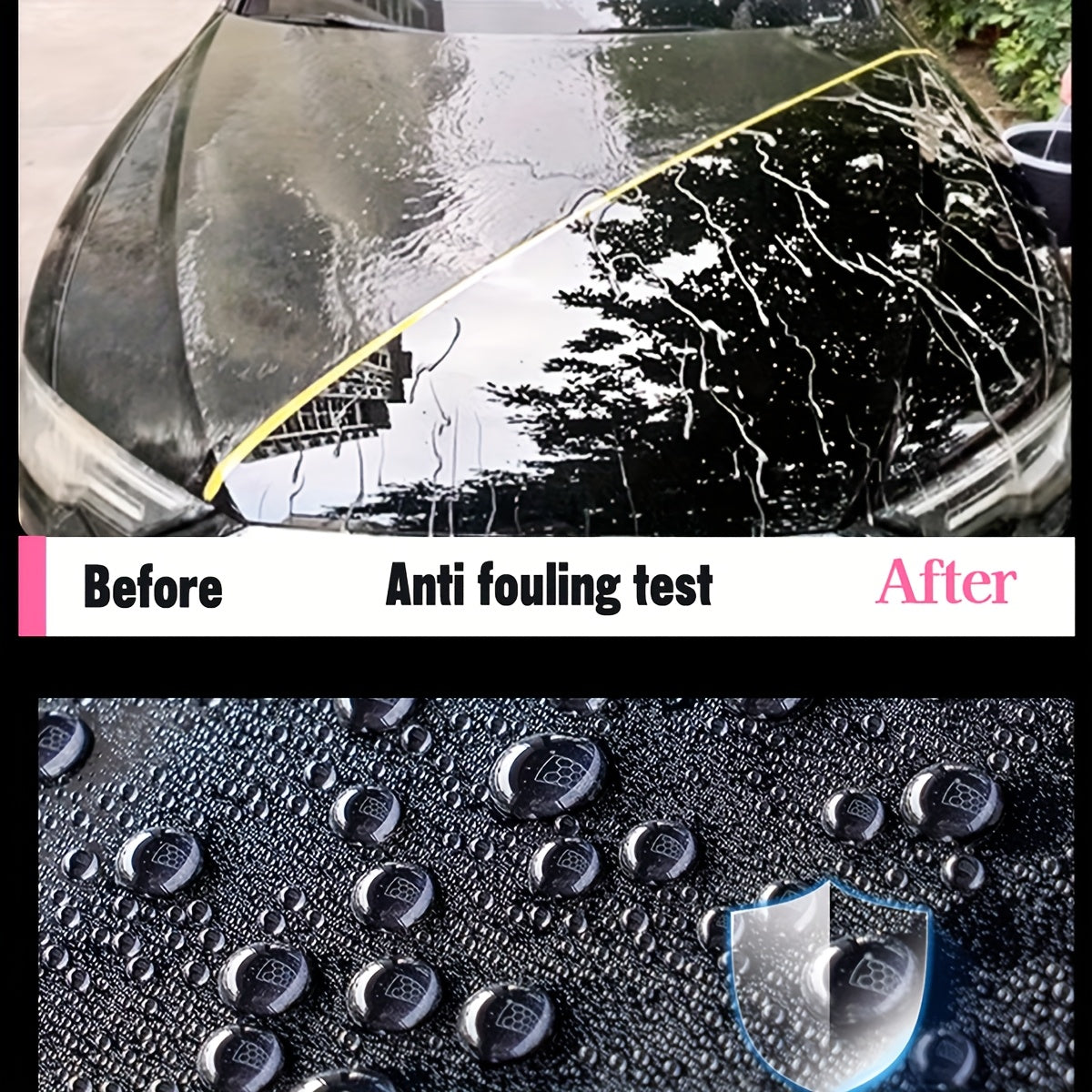 Advanced Nano Liquid Glass Paint Protection for Vehicles, Featuring a Hydrophobic Ceramic Coating That Repels Water, Resists UV Rays, And Offers Scratch Protection