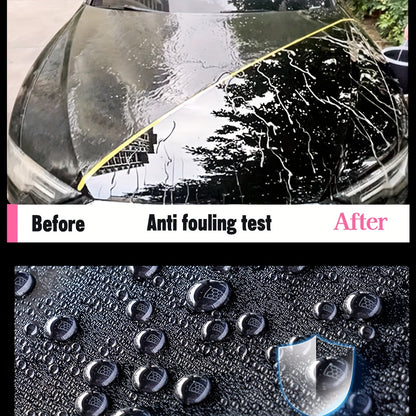 Advanced Nano Liquid Glass Paint Protection for Vehicles, Featuring a Hydrophobic Ceramic Coating That Repels Water, Resists UV Rays, And Offers Scratch Protection