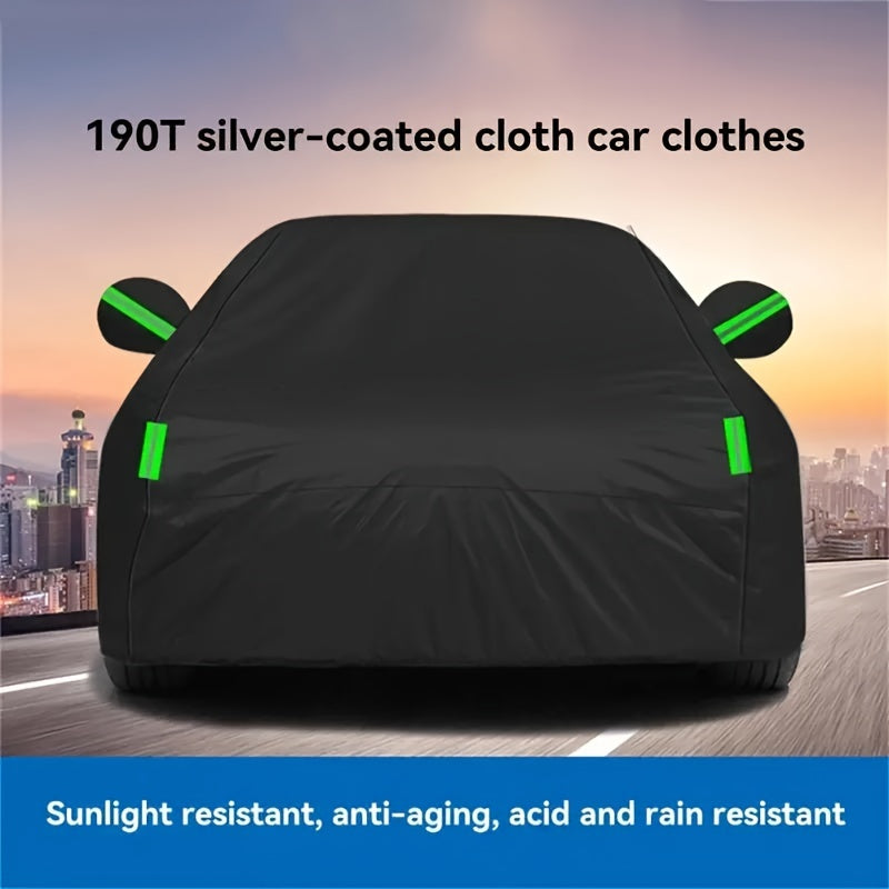 Protect Your Suv/Sedan from The Sun, Rain, Snow And UV Rays with This All-Purpose Outdoor Waterproof Car Cover!