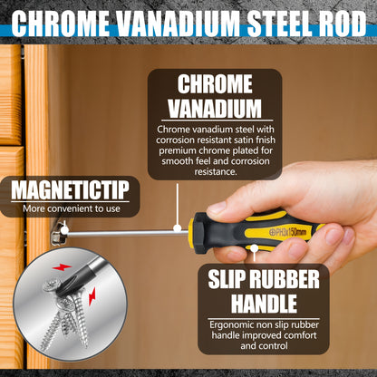 [Precision Screwdriver Set] 43/83/88Pcs Chrome Vanadium Steel Magnetic Screwdrivers Set, Slotted Hex Torx Bits Precision Screwdriver Rod Set, Professional, Durable, Durable Storage Case, Precision Screwdriver Set For Tools For Men