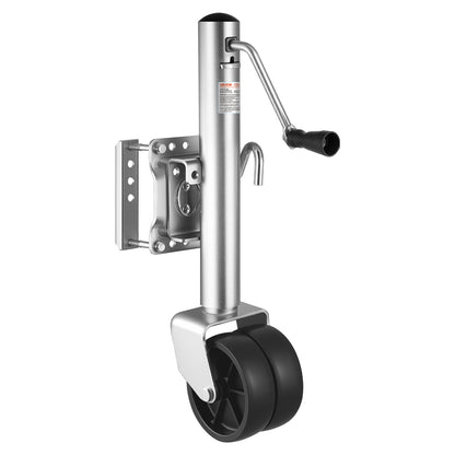 VEVOR Boat Trailer Jack Marine Heavy Duty Swivel Mount Tongue Jack 1000 lbs/1500lbs Load Single wheel / Double wheel