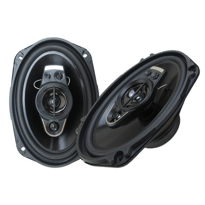2pcs 6X9-inch 1300W(2X650W) 5-way Full-frequency Coaxial Car Speakers, Surround Sound Channel Configuration2.2, with Dust Cover And Audio Cable for Car Door Auto Audio Music Stereo Door Speakers, Perfect for Car Audio Upgrade, Without Battery