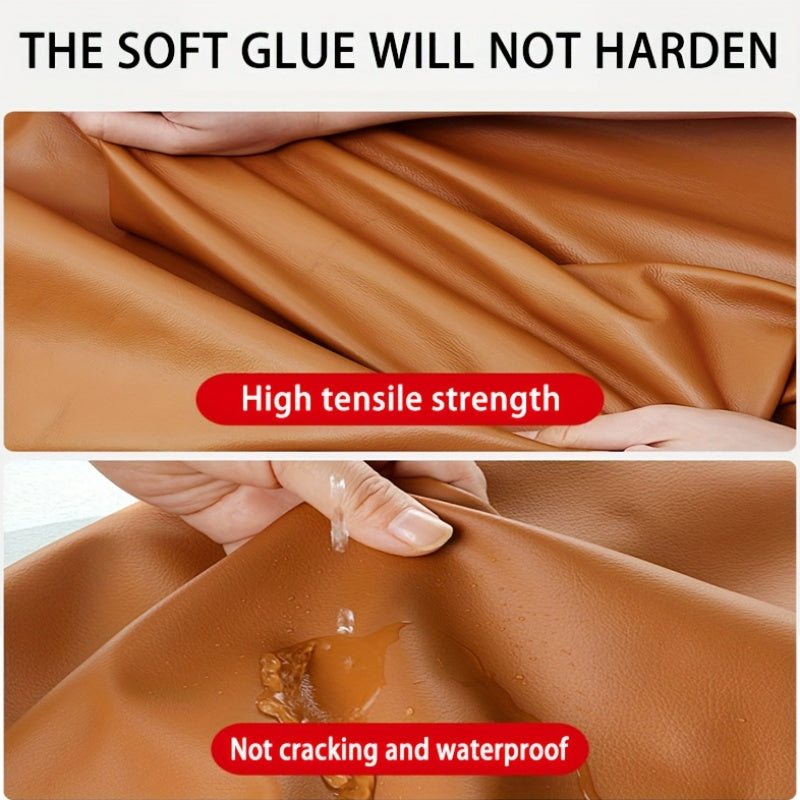 KJM Heavy-Duty & Fabric Repair Glue – Invisible, Washable, No Residue – Strong Adhesive for Car Seat, Sofa, Clothing, Shoe & Jacket Mending – Professional-Grade Instant Fix (No Tools/Easy Application) – Multi-Purpose Glue Stick