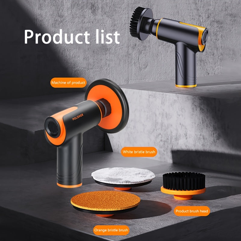 100W Wireless Rechargeable Car Waxing Machine- Small Polisher Locomotive With Repair Scratch- For Multifunctional Portable Polishing!