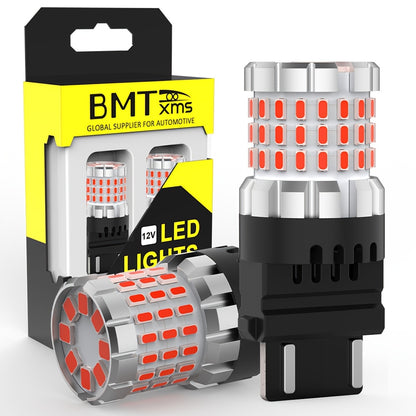 2pcs 3157 3156 3057 4114 4157 P27/7W for Brake Light Bulbs Stop Tail Parking Lights Bulbs Reverse Lights Bulbs Backup Bulbs Turn Signal Bulbs DRL Light Bulbs White Red Amber Yellow Super Bright