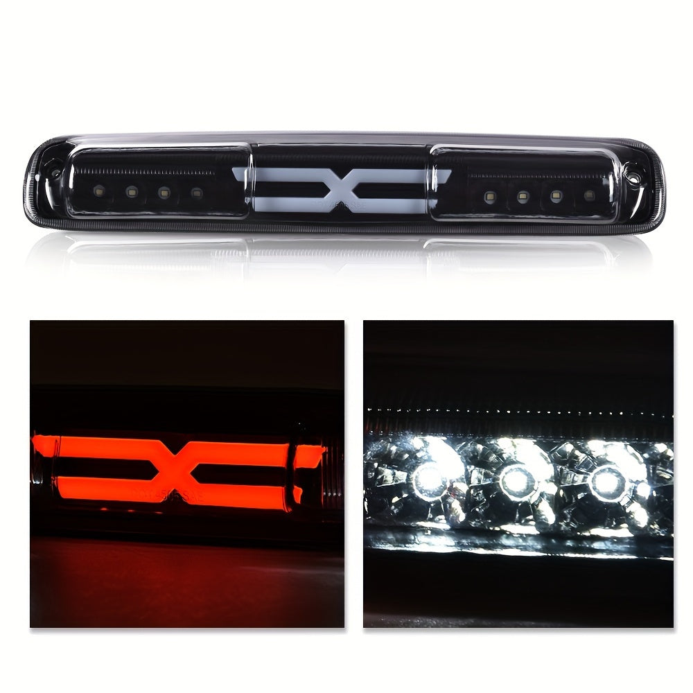 Third TailType X Brake Light High Mount Stop Lamp Reverse Light Turn Signal Light Fit for Chevy for Silveryado 99-06