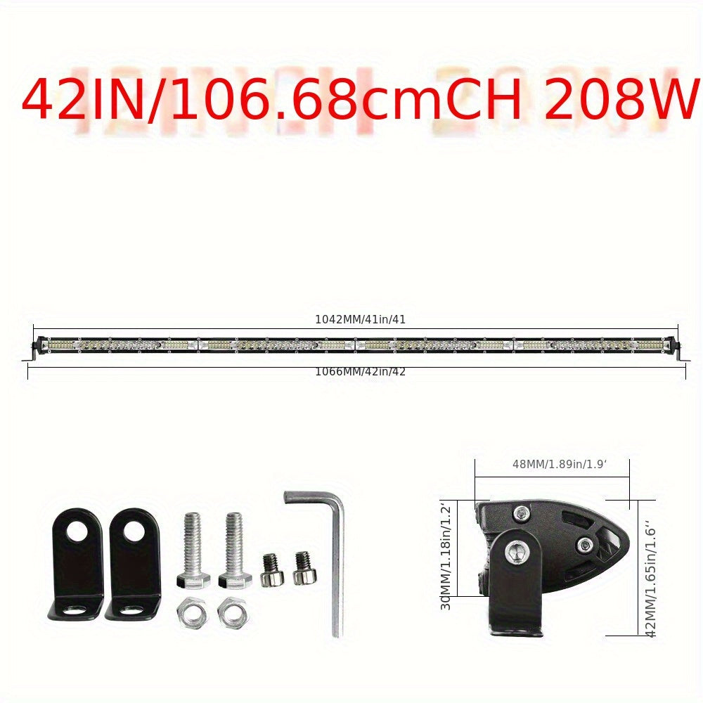 30Inch 20Inch Led Work Light Bars - Bright, Durable for Pickups, Atvs, Utvs, Suvs & Boats Off Road, Without Battery