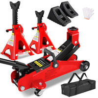 2T+Stands+Wheel Chock RED