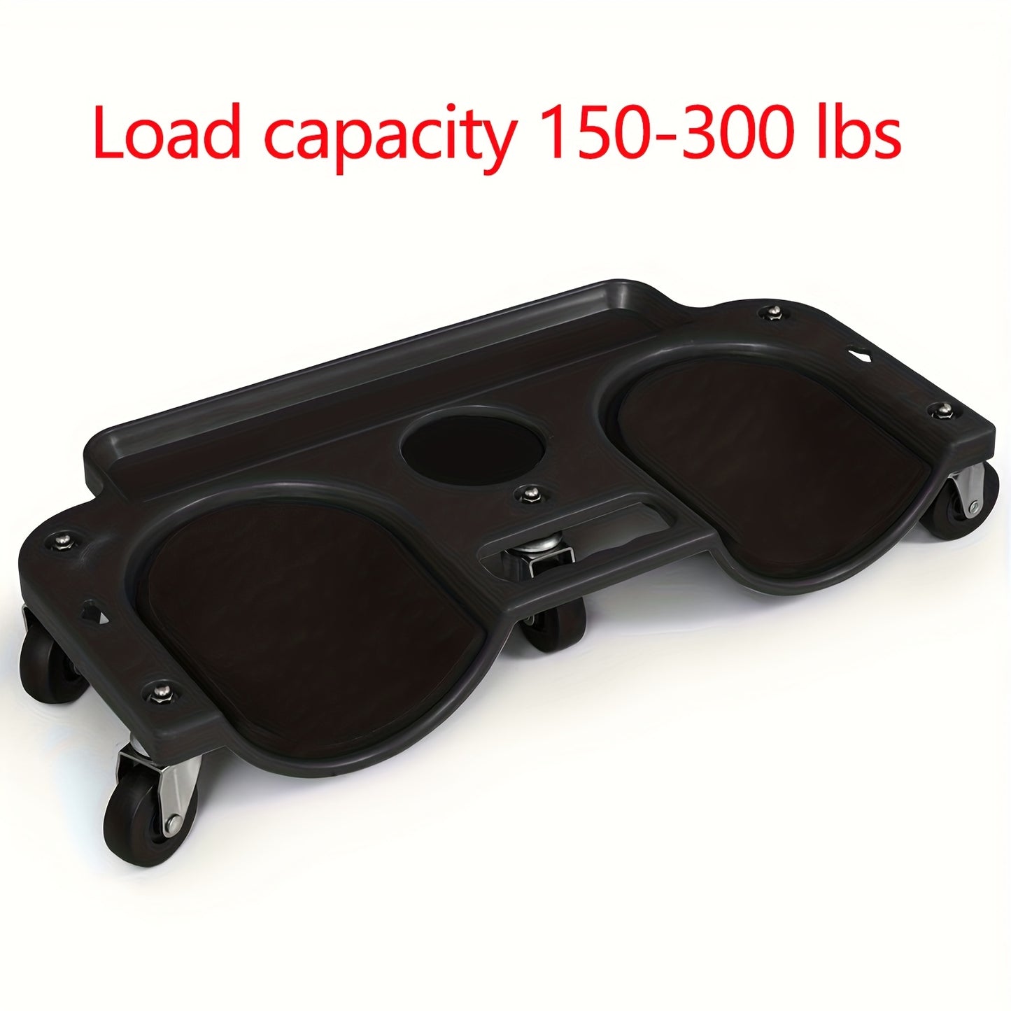 1pc Rolling Knee Pad Platform with Wheels, ABS Material, Multi-Function with Built-In Tool Tray, Comfortable Cushioned Kneeling Pad for Machine Workers, Carpenters, Flooring, And Car Repairs