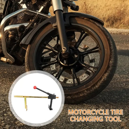 1pc High-Performance Bead Breaker Tool - Heavy-Duty Manual Tire Changer, Durable Steel Construction, Versatile Tire Service Equipment with Guard