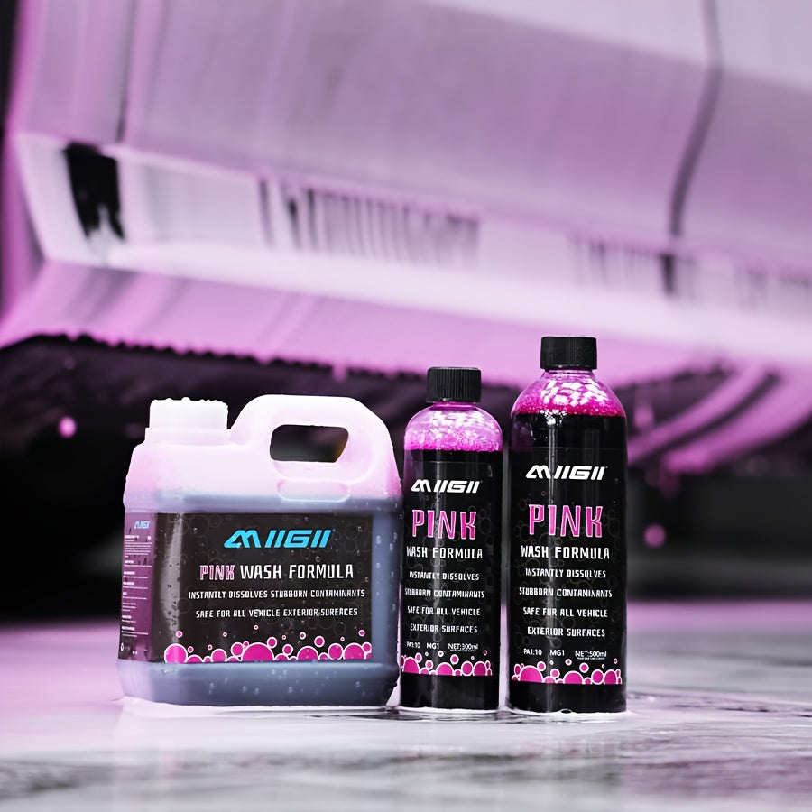 Pre-Wash Solution Car Wash Soap, Powerful Formula Penetrates and Breaks Down Tree Sap, Bird Droppings & Tough Stains - Works on RVs, Trucks, Cars & More. Available in 10.14oz, 16.91oz, and 33.81oz Capacities