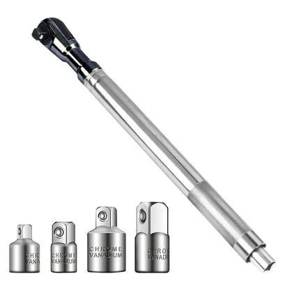 [3-In-1 Impact Wrench] 1/2" Offset Extension Wrench for Impact Drills, Ratchet Extended Wrench, Electric Extended Wrench, 3-In-1 Impact Wrench Extender, Suitable for Confined Spaces