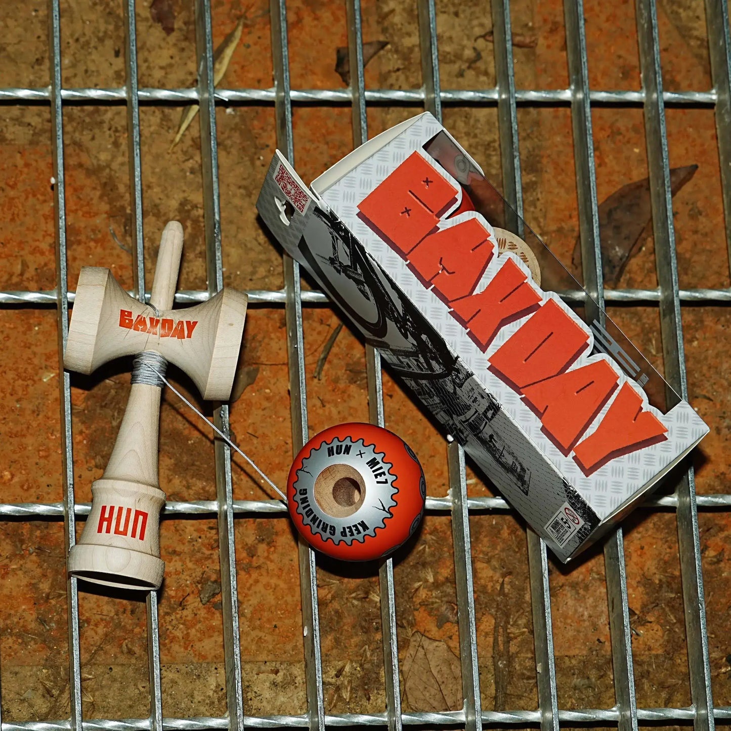 HUN × MIE7 K2 Kendama – BMX Edition