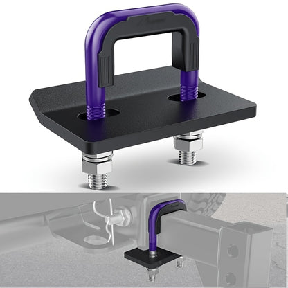1pc/2pcs 2 Inch Trailer Hitches Hitch Mount Anti Rattle Heavy Duty Steel with Rubber Anti-Rust Triple Protective Matte Trailer Hitch Tightener Hitch Tightener Anti Rattle Stabilizer Black Red Green Blue