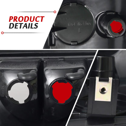 Tail Lights A Pair For Chevy 1500 2500 3500 1999-2006 For GMC Sierra 99-03 Tail Lights, Without Battery