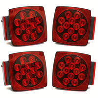 4 Square Trailer Lights