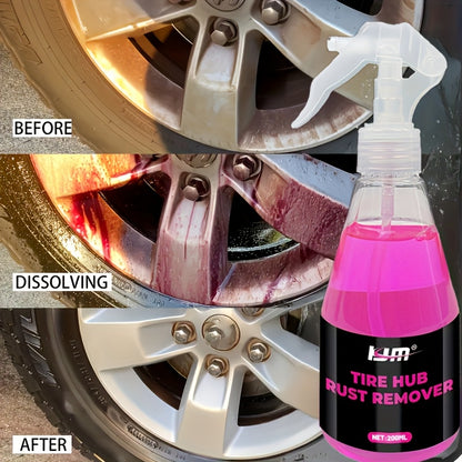 7Oz Wheel Rim Protection Spray - Car Additions for Rust Prevention & Rim Shine | Easy-To-Use Car Detailing Equipment for Chrome, Paint & Alloy Wheels | Long-Lasting Wheel Care Must Have